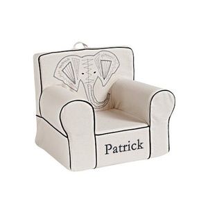 NEW Pottery Barn Kids elephant Anywhere Chair